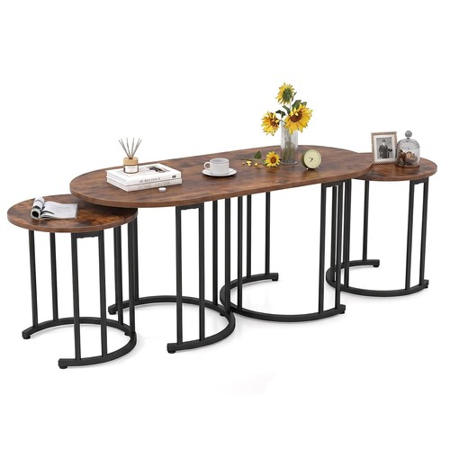 Nesting coffee tables - nesting, of