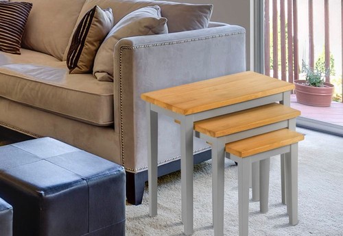 Set solid wood - of, compact