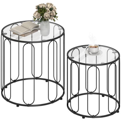 Homcom coffee table set - homcom, of