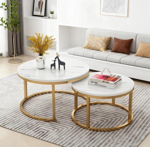 Nesting coffee tables set - nesting,