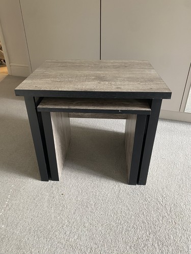 Nest tables grey rustic - nest, of