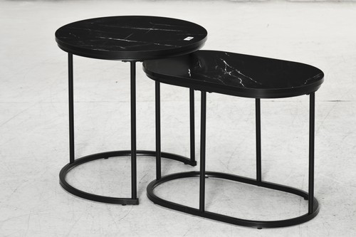 Nest tables with steel - with,