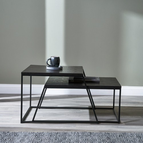 Nest coffee tables - of, black