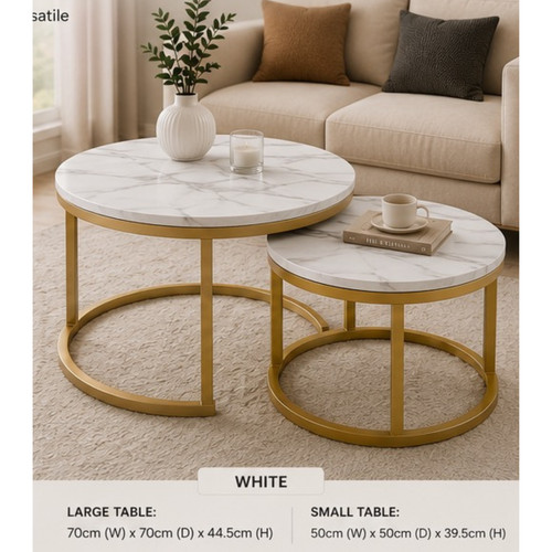 Luxury nesting coffee table - luxury,