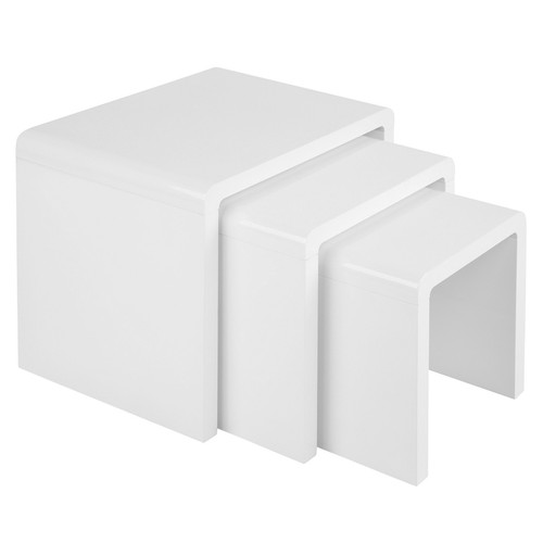 Nest tables set white - 3,