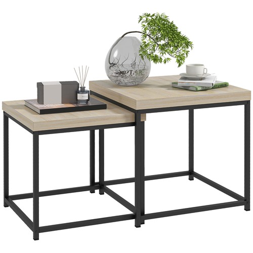 Homcom coffee table - homcom, set