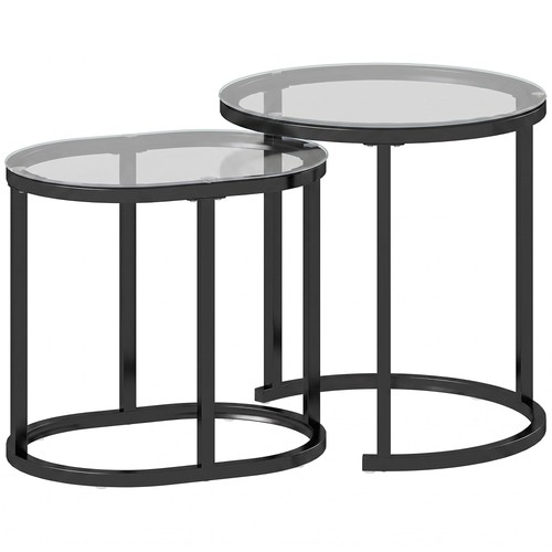 Nest tables with steel - with,