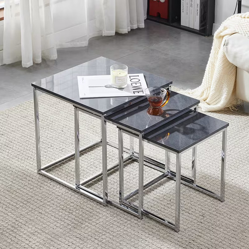 Nest tables set 3 white - nest,