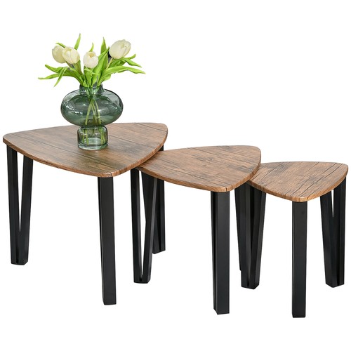 Homcom nest tables coffee - homcom, tables,