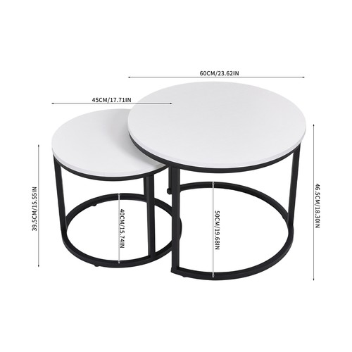 Coffee table nest - coffee, of