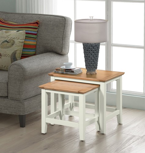Nest tables sage white - of,