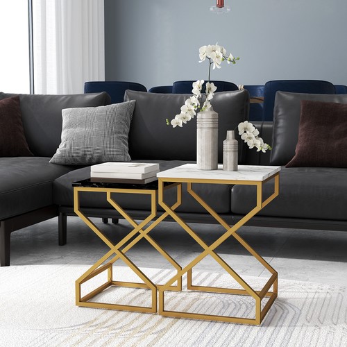 Homcom nest tables - homcom, coffee