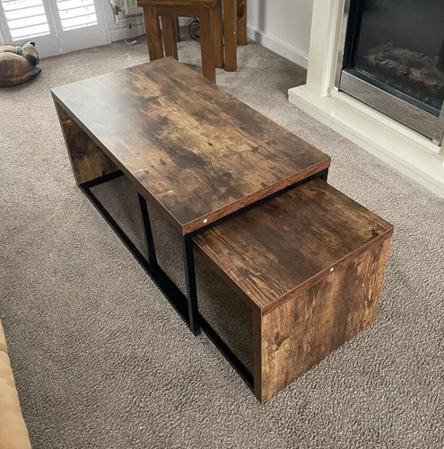 Industrial coffee table nest - industrial,