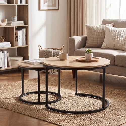 Nesting coffee tables set 2 - set, of
